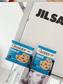 Funda Bluetooth para auriculares con forma de galleta deliciosa - Multicolor - Ver 1