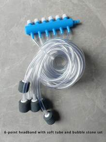 Aquarium Accessories, Airpump Splitter, Air Flow Adjustable Valve, (Splitter Head/Splitter Head + Tubing + Air Stone Set Available)