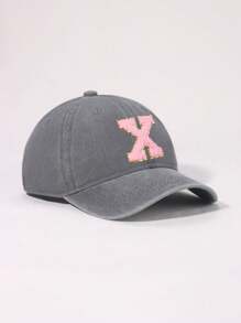 1piece 26 Letters Baby Baseball Cap, Vintage Trucker Baby Cap Hat | Country Cowboy Cute Preppy Retro Western Trucker Hats,Outdoor Cowboy Cap For 1-3Y Baby - 1PC - View 18