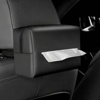 Multifunctional Car Tissue Box, Creative Tissue Holder For Car Armrest, Backseat Mounted Tissue Paper Dispenser