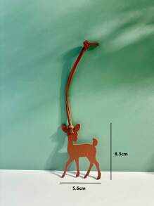 1 pieza Colgante de carro, llavero, mochila, bolso de hombro, bolso de hombro, bolso de mano, bolso de mano, otros bolsos de almacenamiento, colgante, bolsa de equipaje, colgante de cintura de pantalones, de unicolor PU, de moda, simple, versátil, lindo, lindo e interesante, con dibujo de animal de ciervo, ciervo, ciervo pequeño, adecuado para parejas, estudiantes, hombres, estudiantes, escuela, hombres, mujeres, trabajo, viajes diarios, vacaciones, viajes de negocios, adecuado para niños, vacaciones, novias, madres, novias, novias, regalos pequeños, regalos de cumpleaños - Negro - Ver 9