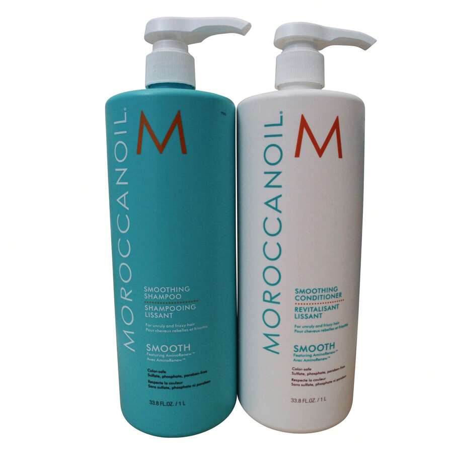 Smoothing Shampoo & Conditioner Set Unruly & Frizzy Hair 33.8 OZ
