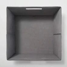 13" X 13" Fabric Bin - Brightroom ™ - Black - View 3