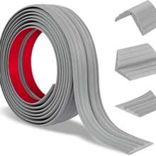 1PC 1M/39.37inch PVC Flexible Wall Molding Trim, Peel And Stick Tile Edge Trim, Self-Adhesive Inside Outside Corner Trim For Floor Door ﻿ - Multicolor - View 1