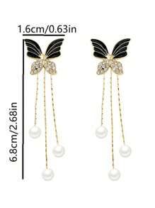 1 Pair & Unique Asymmetric Earring Set, Great For Outdoor, Travel, Party, Wedding, Holiday Outfit And Gift
