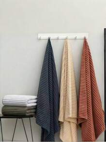 1 套高品质珊瑚绒复古编织浴巾 - 超柔软厚实，30x14 英寸和 55x28 英寸，快干吸水，适用于水疗中心、健身房、酒店和家居装饰，4 种颜色浴室装饰秋季装饰返校美容院家用浴室淋浴毛巾适用于美容院、酒店运动、家居必需品、毛巾、皮肤护理