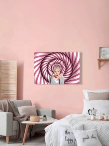 1 件定制豪华挂毯，50x70cm、30x40cm、60x40cm、基于照片的定制、定制背景布、挂毯、现代简约、强烈的艺术感、视觉焦点、高清打印、材料