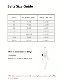 (4 Stück/Set) Quadratische Schnalle Retro Elegante PU Leder Gürtel, vielseitig & minimalistischer Stil Damen Taillengürtel Sommer, Schule Herbst, Herbst, Halloween