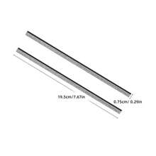 10 件装汽车空调出风口装饰条、内饰配件镀铬装饰夹、通用改装 - 均碼 - 查看 3