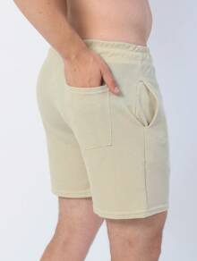 Men Shorts - 白色 - 查看 8