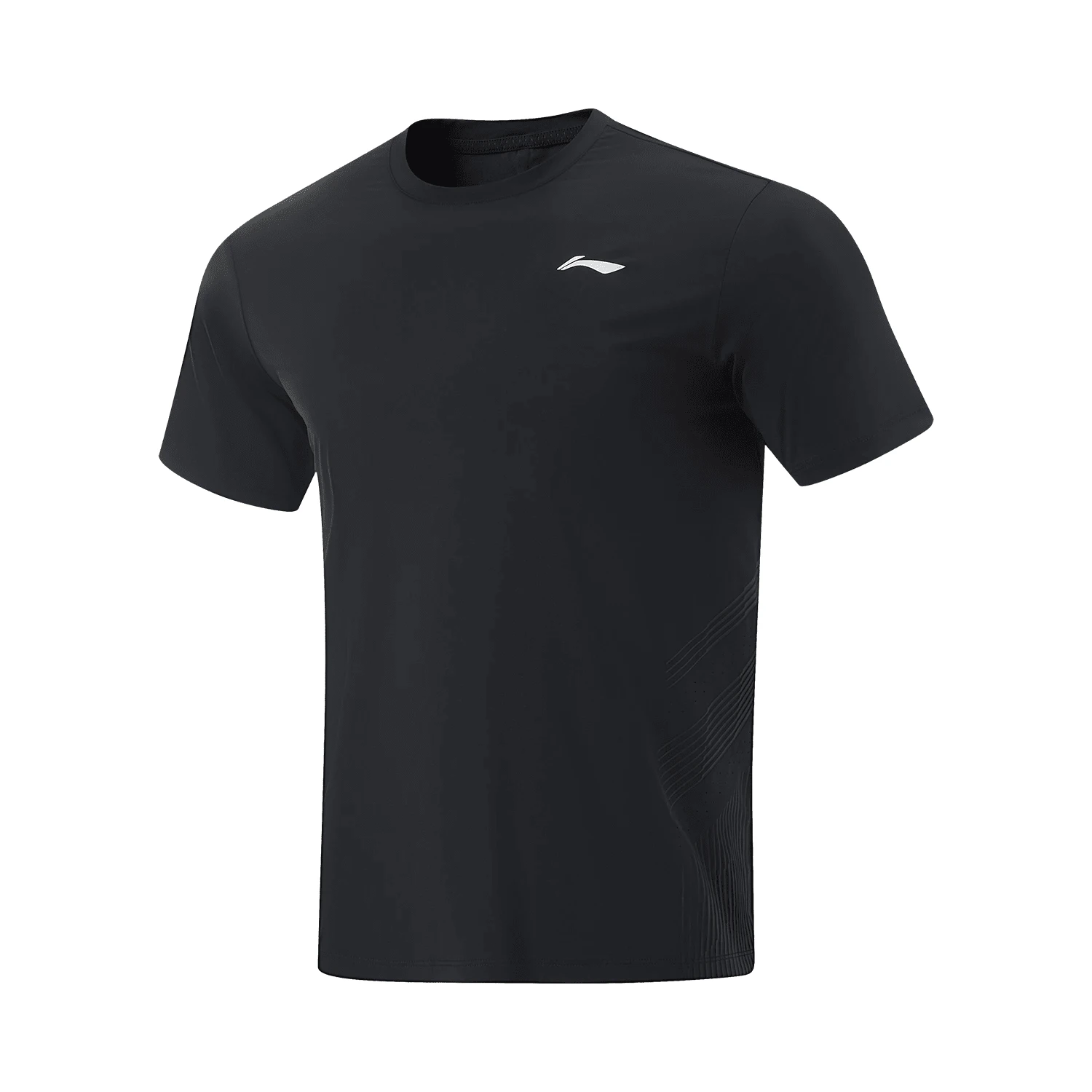 LI-NING Men's T-shirt Professional Sports ATSV333 Legit Official Store - 黑色 - 查看 1