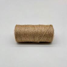 2mm/3mm 10M/100M Natural Vintage Jute Rope Twine Roll Sewing Wedding Gift Wrap Crafts Jute Cord Thread Handmade DIY Party Ribbon Bows Christmas Decoration