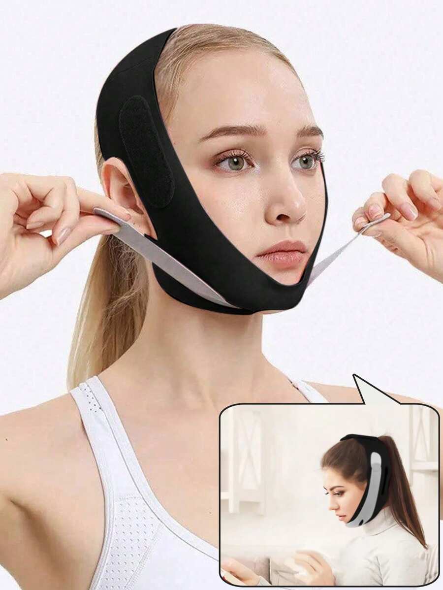 قطعة واحدة قناع وضماد للوجه ، أداة رابطة قابلة للتنفس لتشكيل الوجه