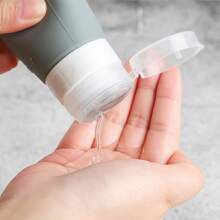 17pcs Silicone Travel Bottles Set - Leakproof Refillable Toiletry Containers For Shampoo, Lotion & Cosmetics | Includes Portable Storage Bag & Mini Spray Keychain | Perfect For Travel, Cruise, Easter & Ramadan Gifts (Travel Essentials) Back To School