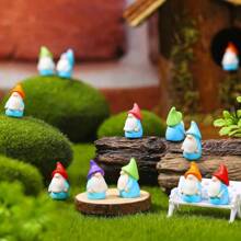 3/6 Pcs Mini Resin Doll Outdoor Courtyard Lawn Indoor Flower Pot Fairy Decoration, Spring Decoration Room Decoration, Seasonal Decoration For Celebrations, Suitable For Fairy Garden Decoration, Micro Landscape Ornament, Home Decoration, Garden Decoration, And Car Decoration