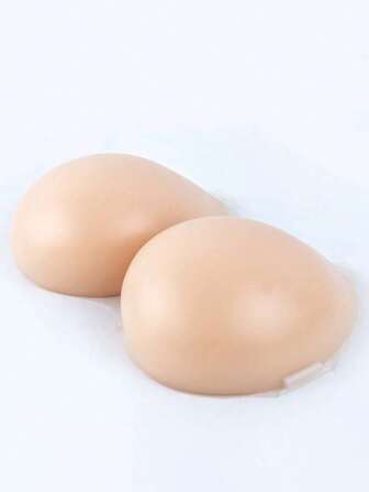 水滴形硅胶义乳，通用术后硅胶乳房假体，变装硅胶胸垫，带透明肩带