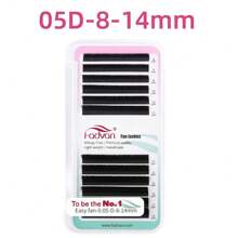 FADVAN Fadvan Easy Fanning Eyelash 0.05/0.07/0.10 C/D 9-17mm 15-20mm Mix Extensions Blooming Eyelashes Flare Eyelashes Russian Volume Auto Fan Eyelashes Natural Cilia Silk Lashes ,Natural, Lash Tech Supplies
