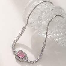 1pc Women's Fashion Elegant Luxury Crystal Bracelet