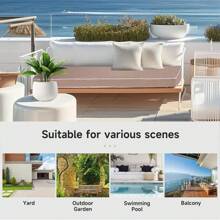 40/48/60inch Outdoor Porch Swing Cushion,Outdoor Bench Cushion, Outdoor Seat Cushion Bench Pad Cushions,For Patio Porch Garden Swing Cushions(Cushion + Cover) - Cushion + Seat Cover - View 9