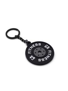 1pc Creative Cute Fitness Series Barbell Dumbbell Pendant Key Chain, Backpack Accessory - Multicolor - View 15