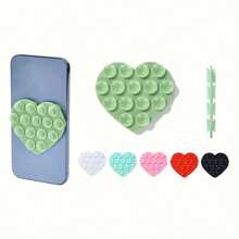 1 件 FunLife 硅胶吸盘手机支架，多功能强力抓握双面吸盘，适合家庭使用，防水