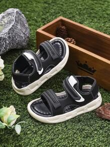 1 Paar Sommer Outdoor Jungen & Mädchen Lässig Mode Sandalen, leicht & weich