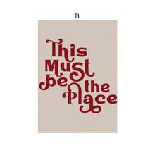 1/3PCS时尚复古墙画家居装饰画帆布油画印刷艺术画美式房间装饰美学红杯子英式舞蹈台球美学海报房间宿舍装饰可选带框 - 棕色 - 查看 12