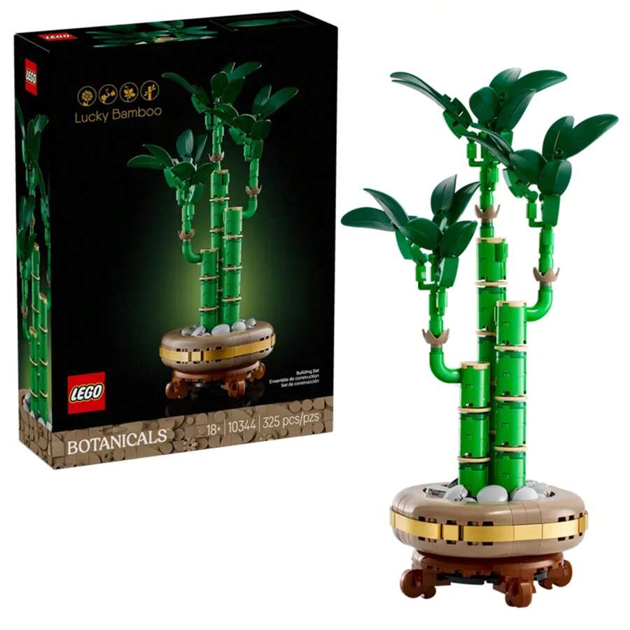 LEGO Botanicals Lucky Bamboo Building Set For Adults, Decor For Home Or Office 10344 - 10344 - View 1
