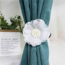 1 pieza/2 piezas Accesorio decorativo de clip para cortina de ventana con diseño floral - Multicolor - Ver 6
