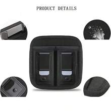 Outdoor Tactical 9MM Single/Double Magazine Pouch, Waterproof Mag Holder, Quick Release Concealed Holster