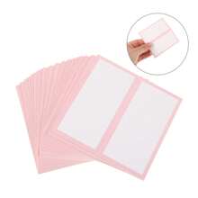50/100pcs Pink Tented Place Cards,White Blank Tented Cards,Folded Place Cards,Wedding Name Place Cards For Table Settings Table Tent Cards Delicate Place Cards For Seating And Name Tags For Receptions - Multicolor - View 2