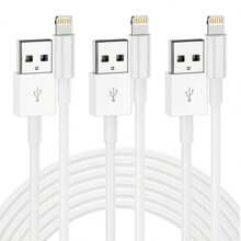 1/3/5 Packs 20W USB To Lightning 3.3Ft/100cm Fast Charging Data Cables Compatible With IPhone 14/13/12/11 Pro Max Plus/8/7 Plus Charging Accessories