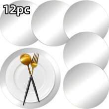 12/24/36/50pcs 12.99 Inch Rustic Woven Paper Placemats, Suitable For Summer, Spring, Autumn Wedding And Dinner, Farmhouse Table Decor, Easy To Clean