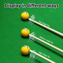 Billiard Cue Training Tool - Ball Positioning Correction Device, Improves Accuracy & Skills, Suitable For Beginners - Multicolor - View 7