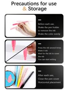1pc Acrylic Marker Pen For Body Painting, Ceramic Decoration, DIY Photo Album, Graffiti, Art Supplies, Multiple Colors And Styles Available