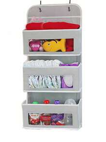 1pc,1 Layer/3 Layer/5 Layer Fabric Over The Door Hanging Bag,Multi-Layer Storage Hanging Bag,Suitable For Bedroom, Kitchen, Office,Non-Woven Hanging Bag Behind The Door,Large Capacity Home Bedroom Hanging Storage Bag,Hanging Storage Hanging Bag Room Decor Home Decor Fall Decor Bedroom Decor - Multicolor - View 16