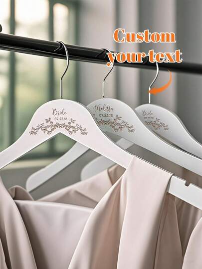 Custom Bridal Hanger With Name, Wedding Hanger, Custom Engagement Gifts, Wedding Dress Hanger, Maid Of Honor Gift, Unique Bride Gift Personalized Groomsman Hangers , Custom Name Engraved Wooden Hanger,Best Man Gifts, Groomsman Proposal,Wedding Hangers, Engraved,Stainless,Colorful,Cute,Adorable,Funny,Kawaii,Y2K,Stylish,Unisex,Casual,Custom,Personalized,Unique,Customized,Ideal Gifts For Him,Ideal Gifts For Her,Her,Boyfriend,Girlfriend,Family,Friends,Children,For Anniversaries,For Valentine's Day,For Mother's Day,For Birthdays,For Children's Day,For Father's Day,For Graduation,For Weddings,For Housewarming,School Supplies,Back To School,For Office,For School,For Classroom,For Teacher Gifts,For University,For Colleague,For Dorm Rooms,For Teacher,For Boys And Girls,For Teenagers,Junior High School Students,Middle School Students,High School Senior High School Students,College Students,University Students,Freshman,Sophomore,Underclassmen,Delicate Romance