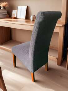XL Dining Chair Covers Stretch Jacquard High Back Elastic Chairs Slipcovers For Living Room Kitchen Machine Washable