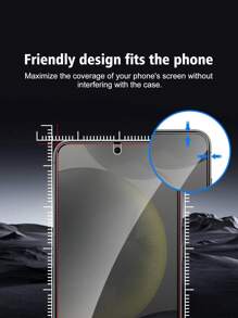 2+2 Packungen kompatibel mit Samsung Galaxy Datenschutz Bildschirmschutz mit Kamera Linsenschutz, Anti-Spion gehärtetes Glas Schutzfolie 9H Härte, kratzfest, Case-freundlich, Geschenk zum Geburtstag, Familie, Freunde Anti-Spion, Handybildschirmschutz, Handyzubehör