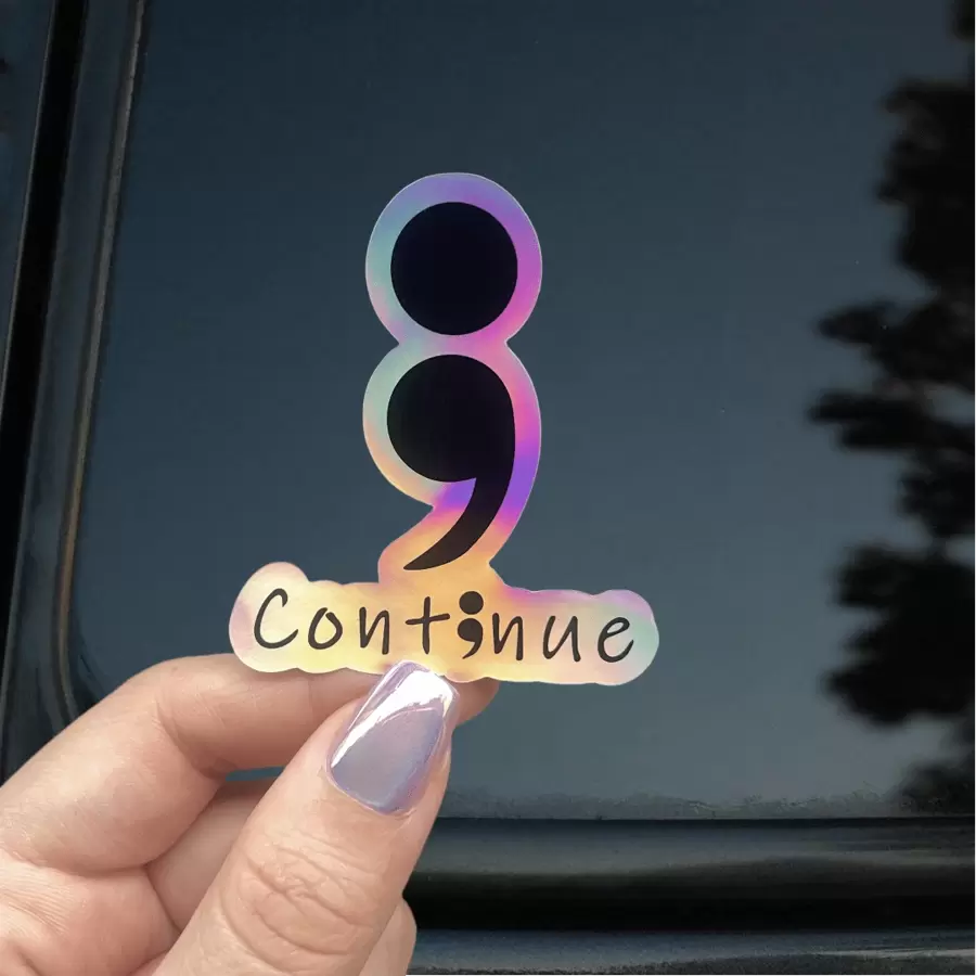 Suicide And Mental Health Awareness Vinyl Stickers - Matte Finish, Adhesive Decals For Cars, Trucks, Laptops, Vinyl Stickers - one-size - View 1