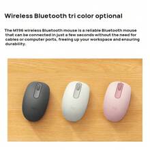 Logitech 无线蓝牙鼠标 M196，小巧便携，适合办公室、家庭、笔记本电脑、学生、商务使用（粉色） - 粉色 - 查看 2