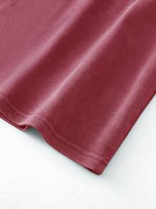 Men's Distressed Graffiti Monster Print Casual Round Neck Short Sleeve T-Shirt