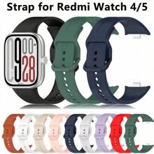 Original Silikonarmband kompatibel mit Redmi Watch 5 4 5 ESIM Smartwatch, kompatibel mit Xiaomi Mi Band 8 Pro Armband, Sportarmband-Zubehör, kompatibel mit Xiaomi Mi Band 9 Pro