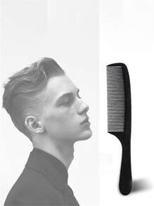 Conjunto de 5 peines para el cabello largo de las mujeres, peines con púas afiladas, para peluquería en el hogar, peluquería profesional, dientes finos para hombres, peine denso