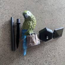 1 件高品质树脂太阳能鹰花园灯，节能，方便开/关，可拆卸灯具，非常适合花园、露台、草坪装饰、节日、万圣节、假日 - 彩色 - 查看 18