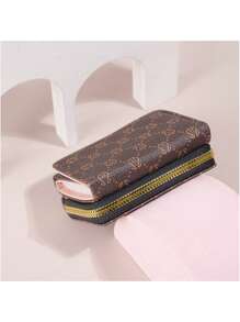 Women's Wallet New 2025 Model Delicate & High-End Korean Short Three-Fold Coin Purse Small-Batch Design Minimalist Large Capacity Multi-Function Leather Card Holder For Women Wallet Mini Wallet Purse Wallet Small Wallet - Coffee - View 2