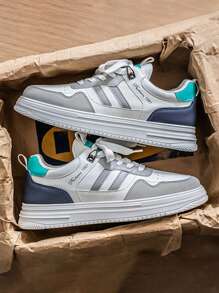 2025 Spring New Arrival Minimalist White Casual Canvas Sneakers, Fresh Academy Style Sporty Niche Versatile Trainers