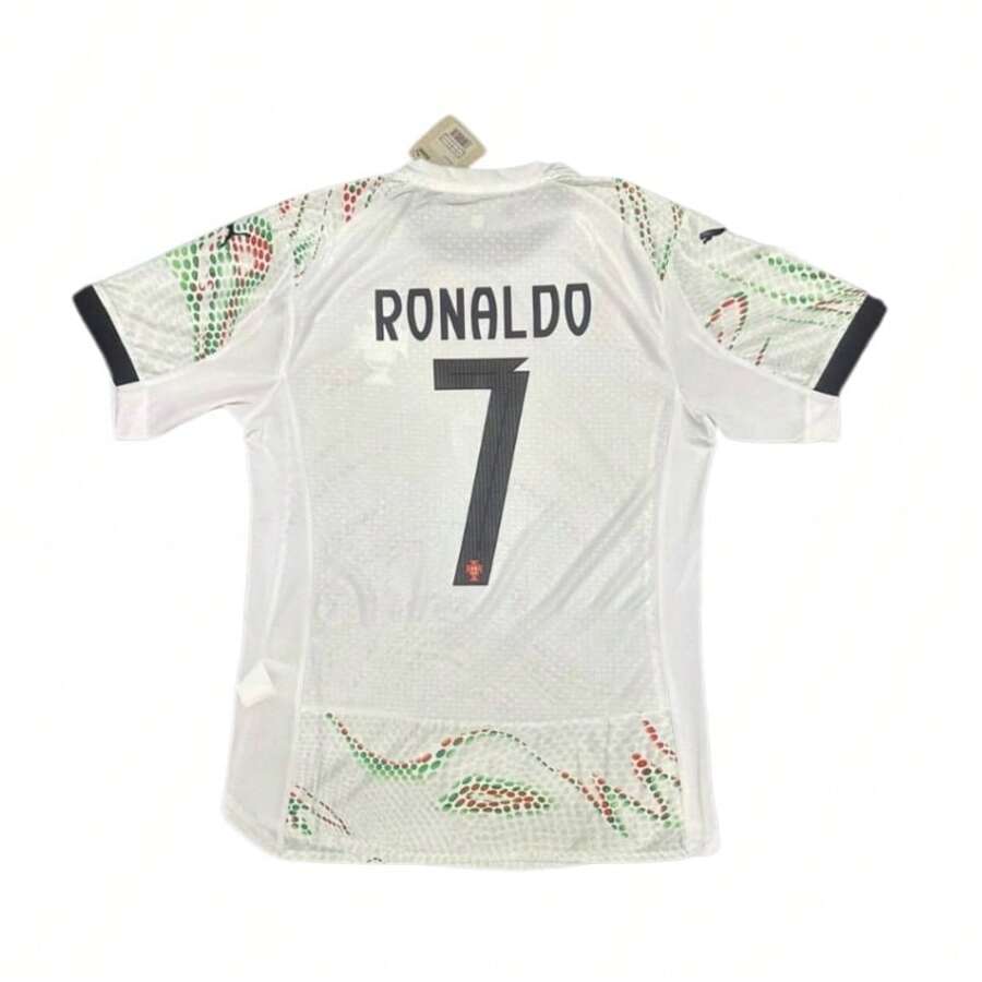 JERSEY PORTUGAL PERSONALIZADO LOCAL Y VISITA 2025 - Blanco y Negro - Ver 1