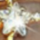 Clip de papel dorado