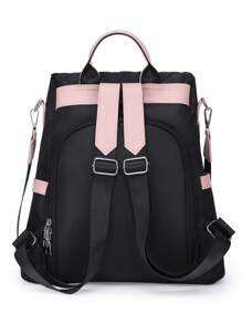 Mochila antirobos, casual, sencilla y versátil para el transporte diario de mujeres, mochila pequeña y elegante para viajes al aire libre, mochila de gran capacidad adecuada para la escuela, la universidad, la escuela secundaria, el transporte diario, el trabajo de oficina, los viajes al aire libre, los deportes, las salidas y las compras